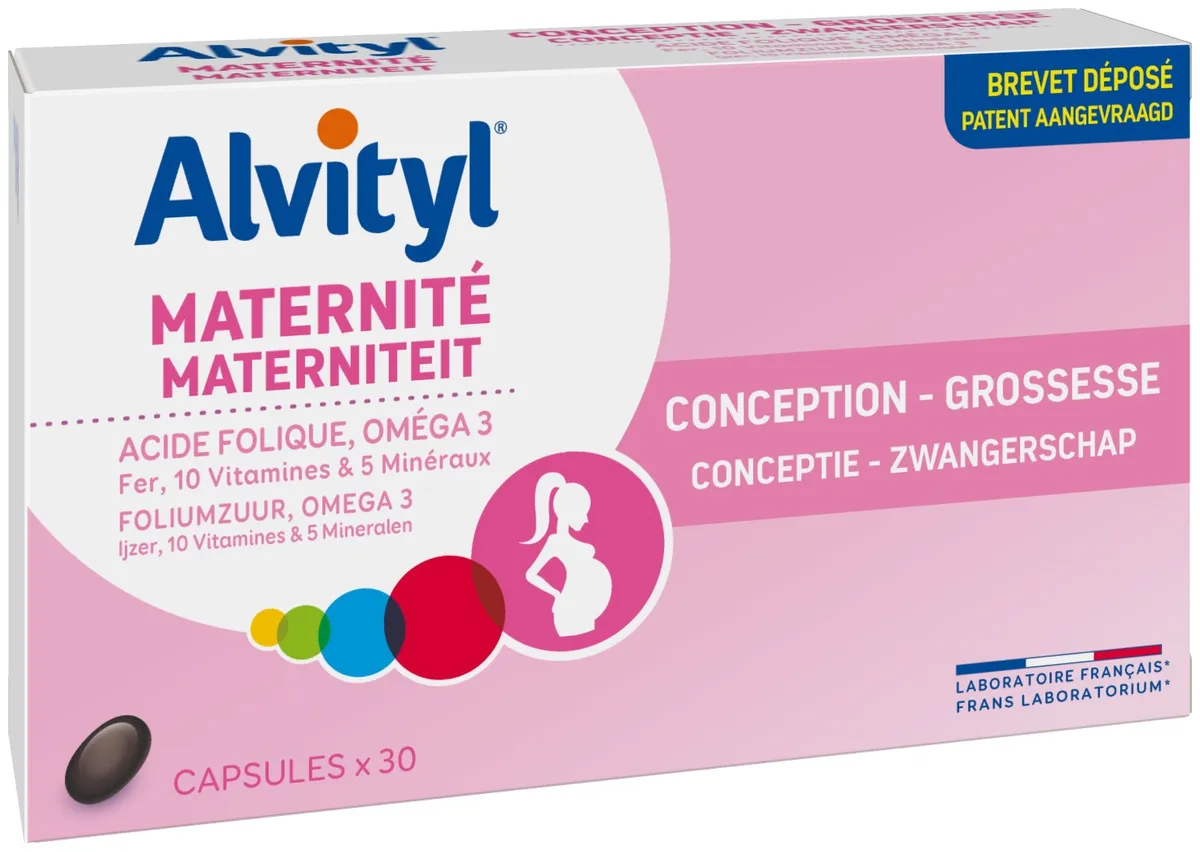 Alvityl Maternité Grossesse 3x30 Comprimés (2+1 Gratuit)