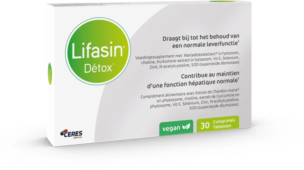 Lifasin Detox 30 Comprimés