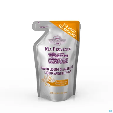 Ma Provence Vloeibare Zeep Sinaasappel Navulling 250 ml
