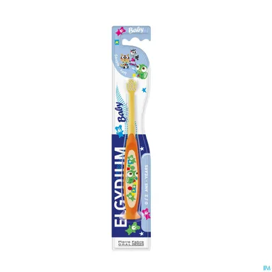 Oral Care Elgydium Baby Brosse À Dent Bébé De 0 À 2 Ans Souple