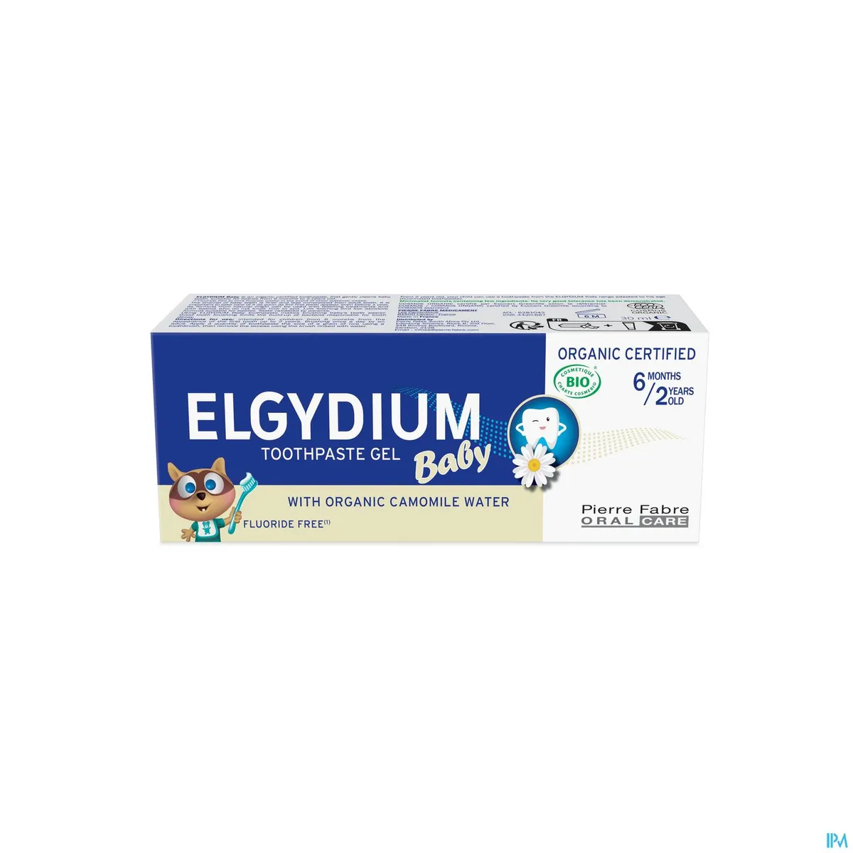 Oral Care Elgydium Baby Tandpasta 6 Maanden Tot 2 Jaar 30Ml