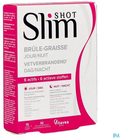Slimshot Brûle-Graisse Jour/Nuit 30 Comprimés