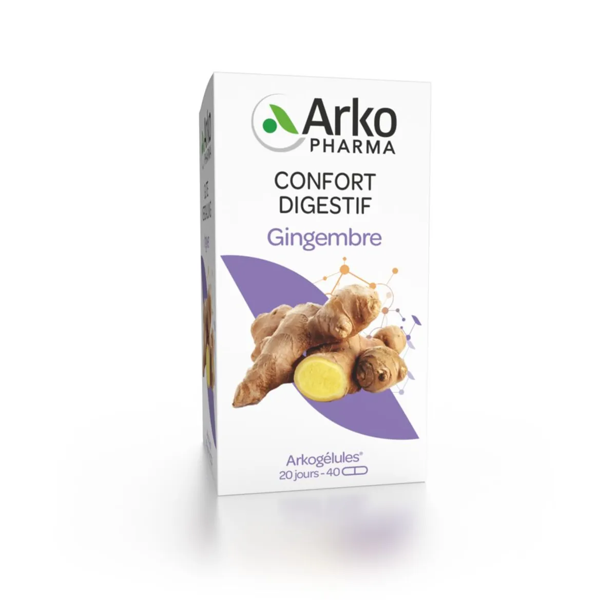 Arkogélules Gingembre 40 Capsules