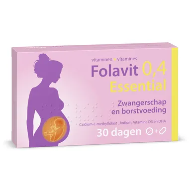 Folavit 0,4 mg Essential 30 Tabletten + 30 Capsules
