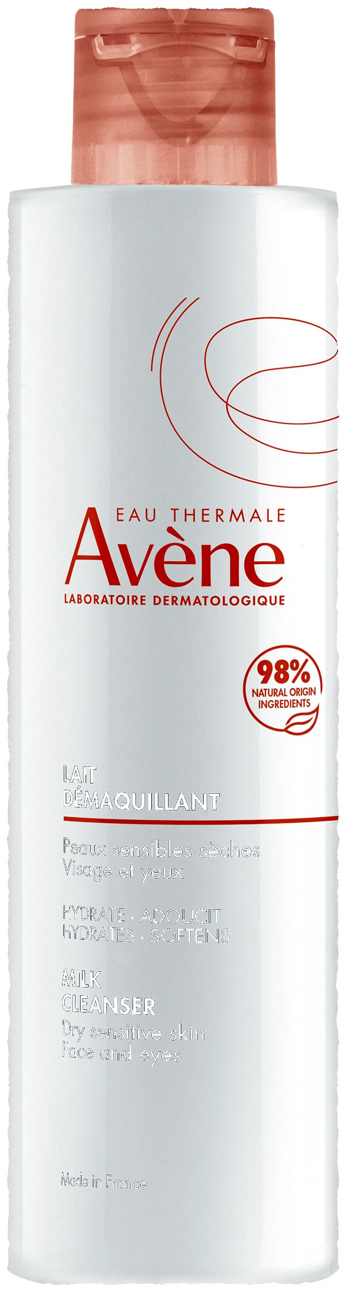 Avène Les Essentiels Milde Reinigingsmelk 200Ml