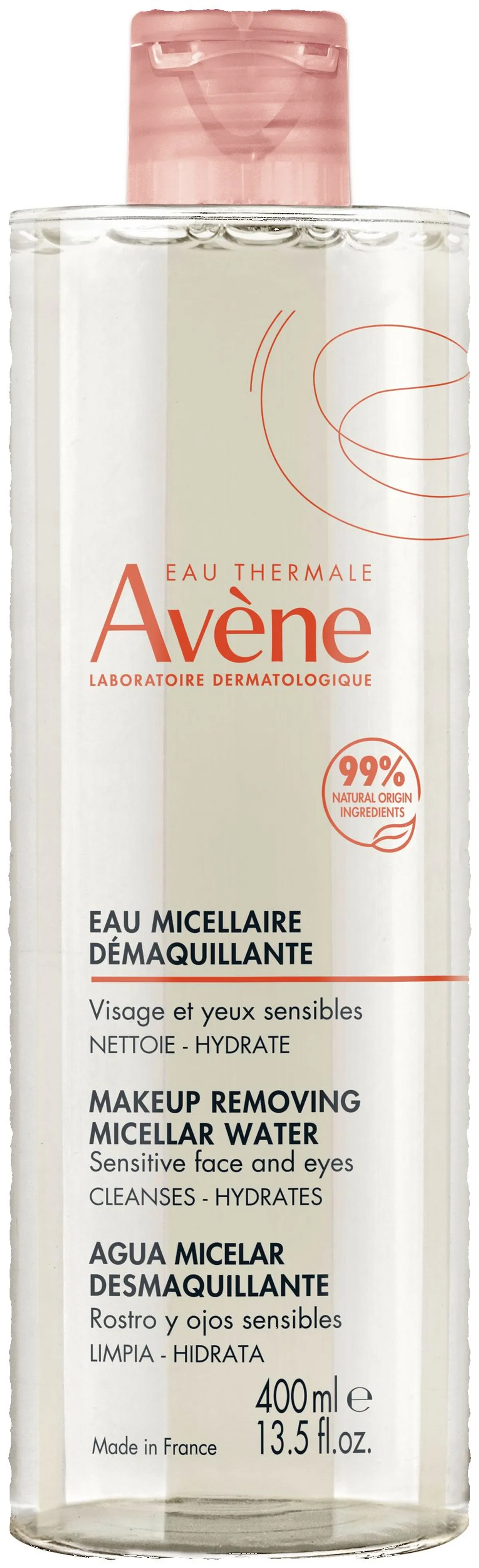 Avène Les Essentiels Eau Micellaire 400Ml
