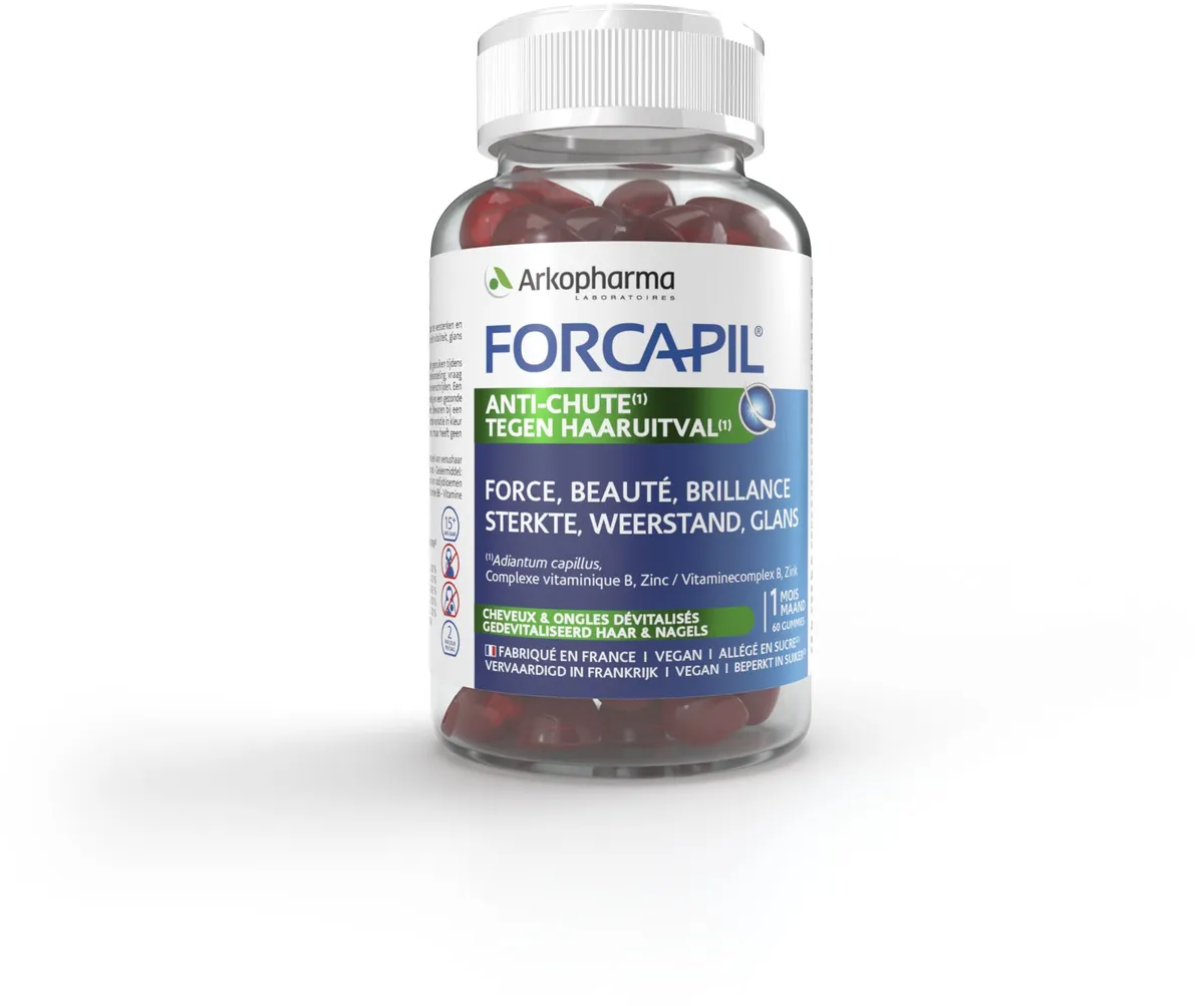 Forcapil Gummies Tegen Haaruitval 60 Gummies