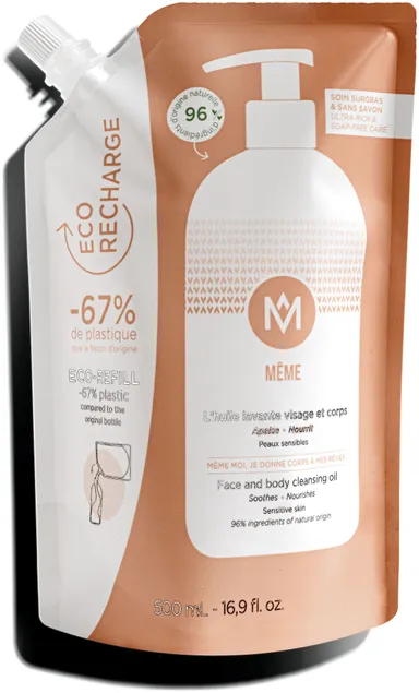 Même Huile Lavante Corps Eco-Recharge 500ml