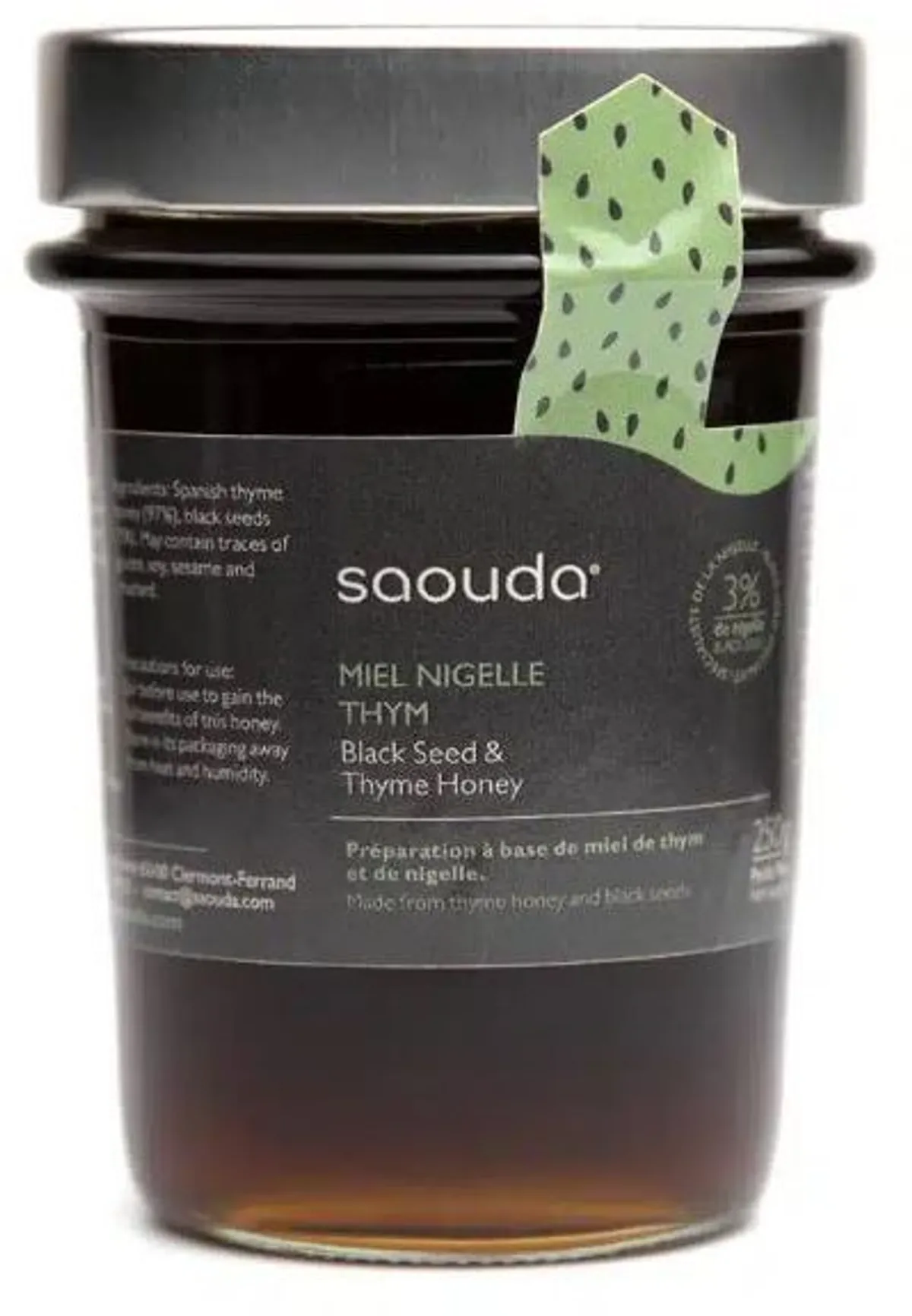 Saouda Honing Tijm Nigelle 250 g