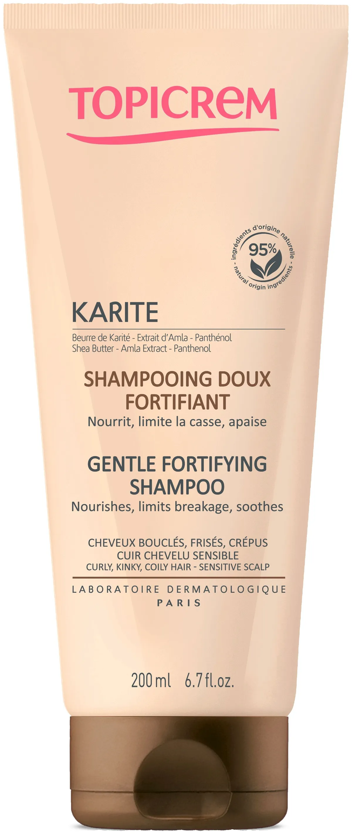 Topicrem Karité Shampooing Doux Fortifiant 200ml