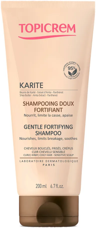 Topicrem Karité Shampooing Doux Fortifiant 200ml