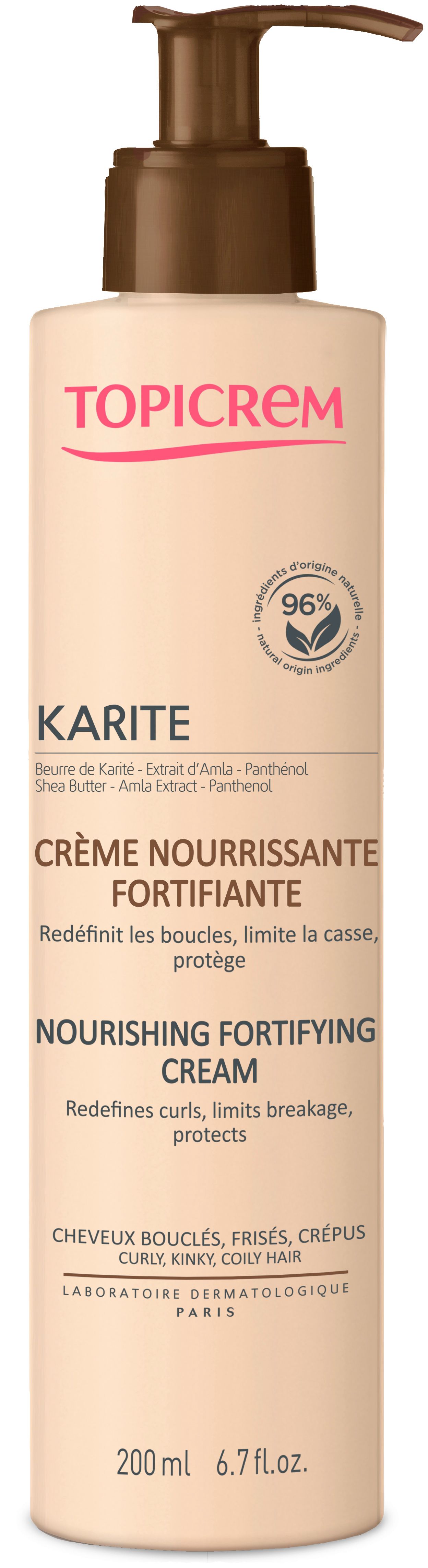 Topicrem Karite Voedende Versterkende Crème 200 ml - Topicrem