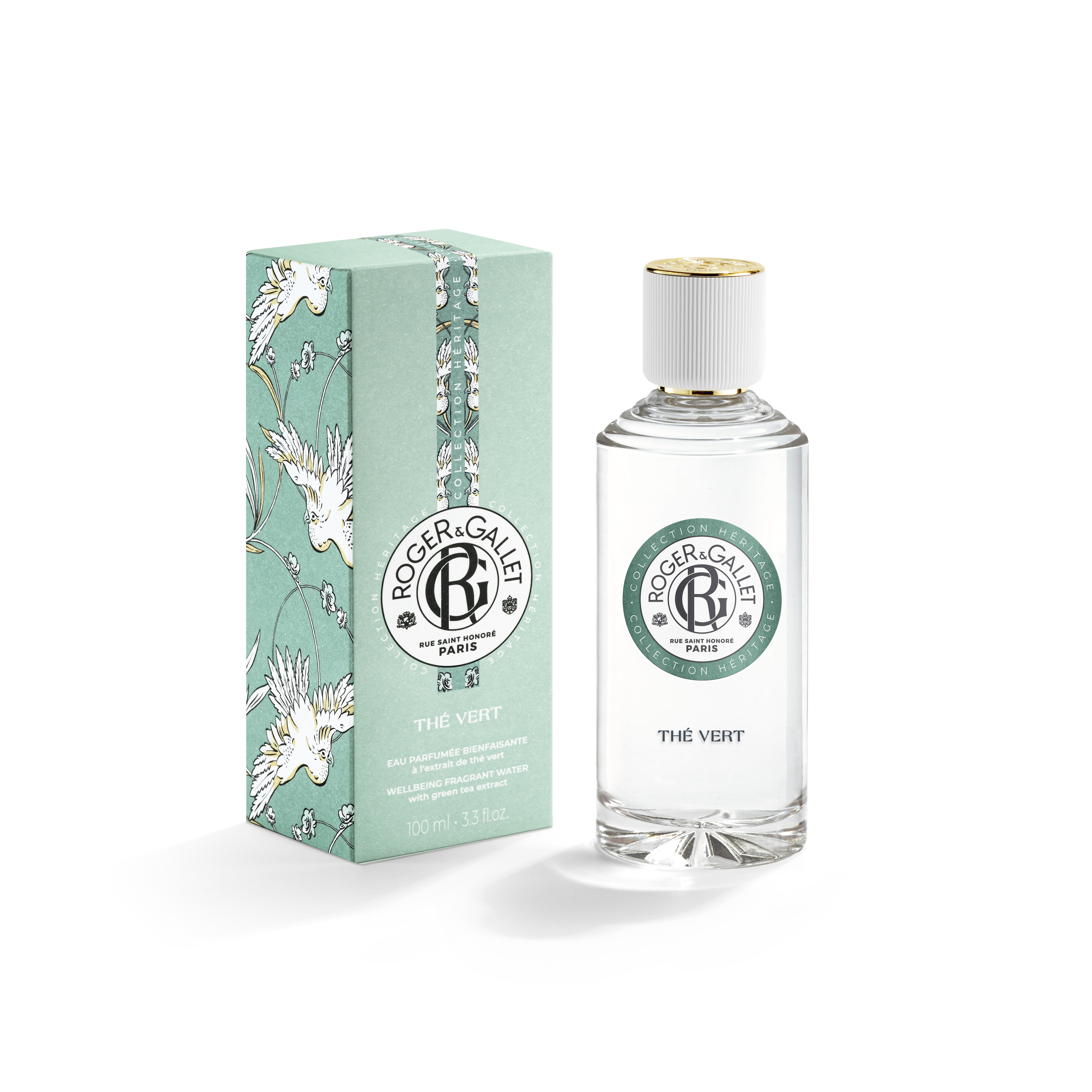 Roger&Gallet Groene Thee Deugddoend Geparfumeerd Water 100 ml - Roger&Gallet