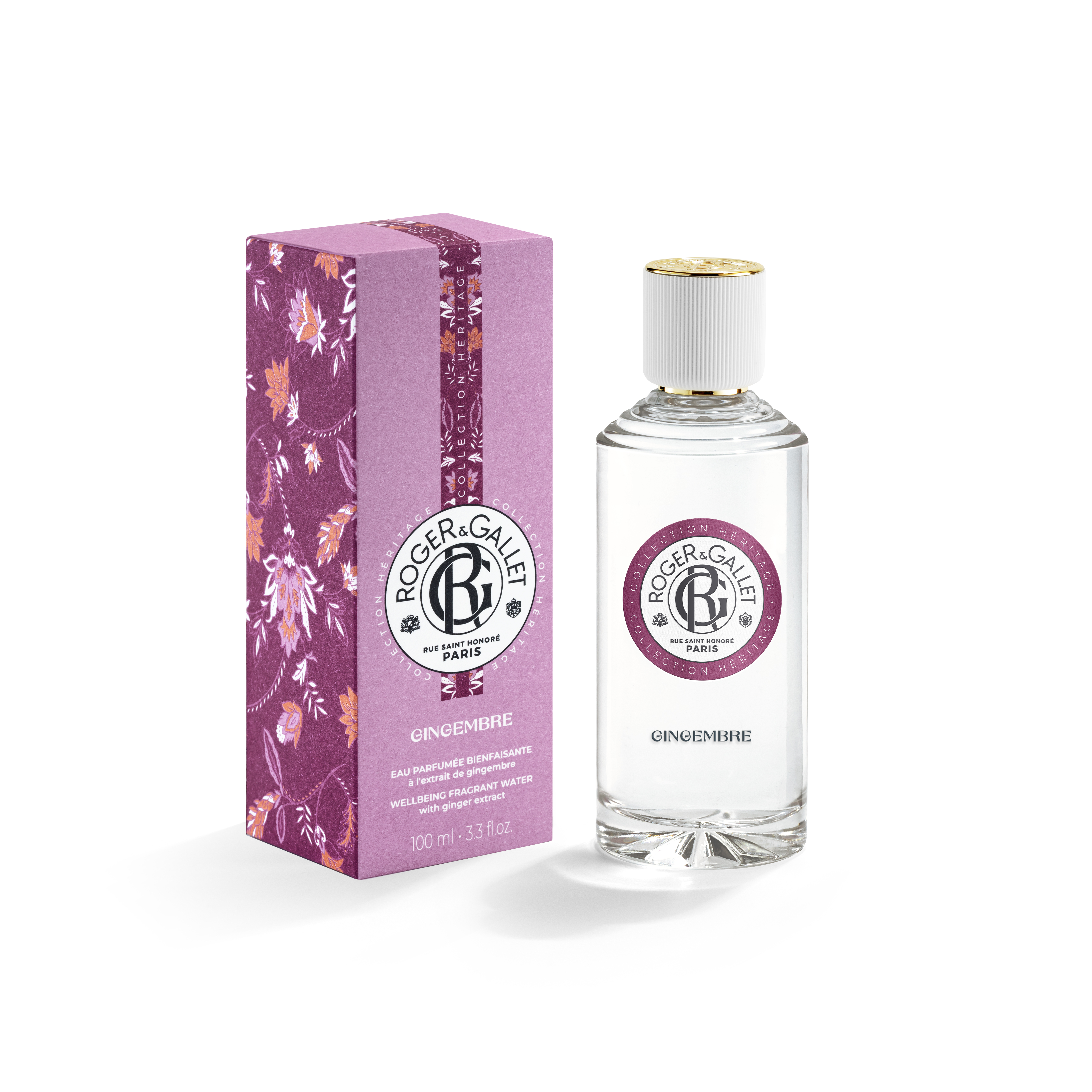 Roger&Gallet Gember Deugddoend Geparfumeerd Water 100 ml - Roger&Gallet