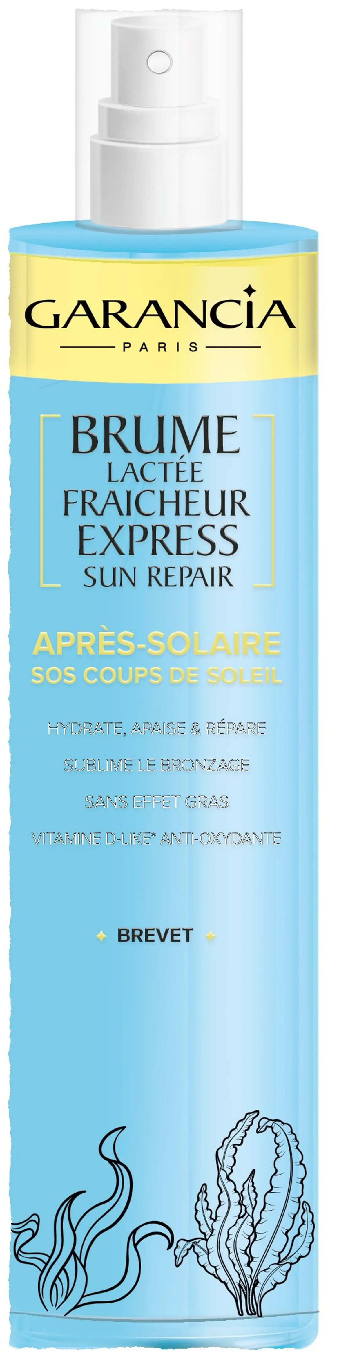 Garancia Brume Lactée Fraîcheur Express Après Soleil 150ml
