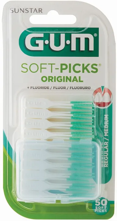 Gum Soft Picks Original Medium 50 Pièces