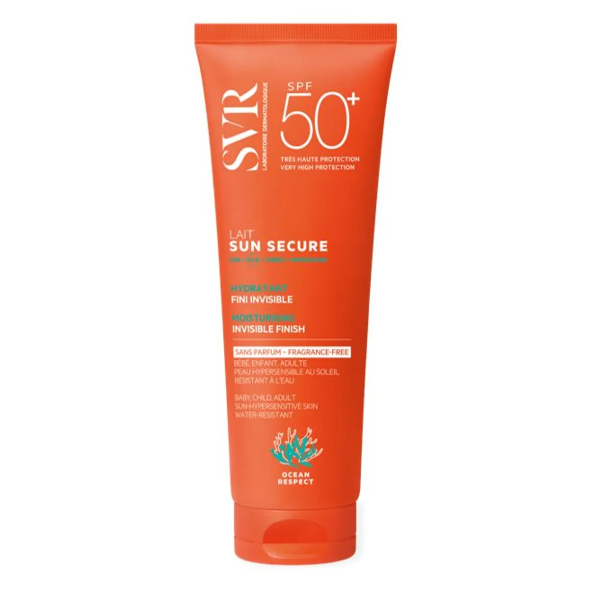 SVR Sun Secure Lait Sans Parfum IP50+ 250ml