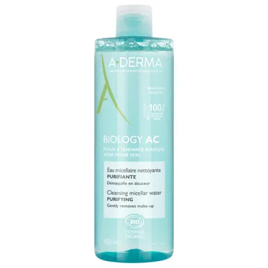 A-Derma Biology Ac Zuiverend Micellair Reinigingswater 400Ml