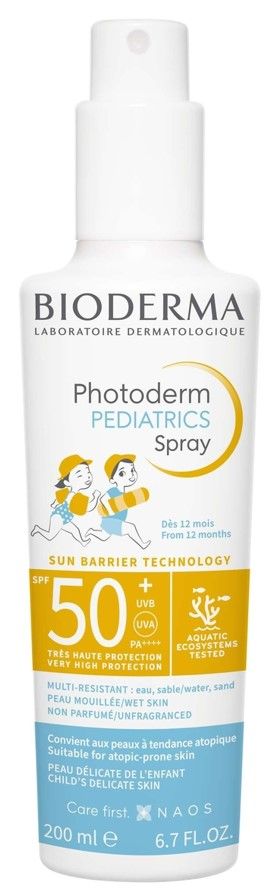 Bioderma Photoderm Pediatrics Spray SPF50+ 200 ml - Bioderma