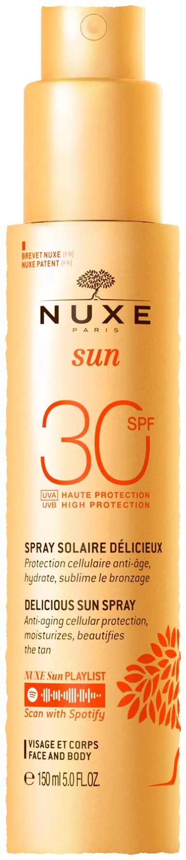 Nuxe Heerlijke Zonnespray Hoge Bescherming SPF30 150 ml