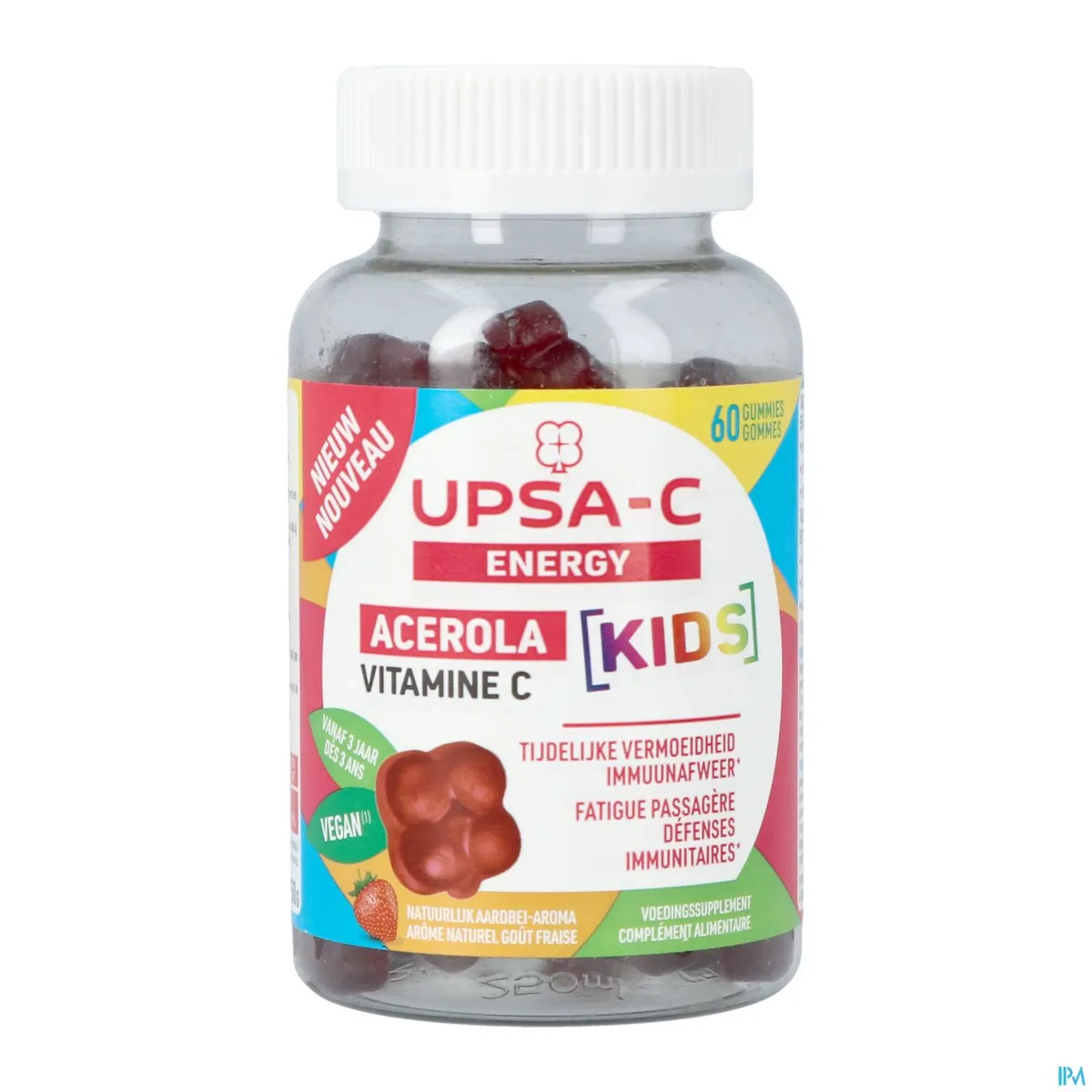 UPSA-C Energy Acerola Kids 60 Gommen