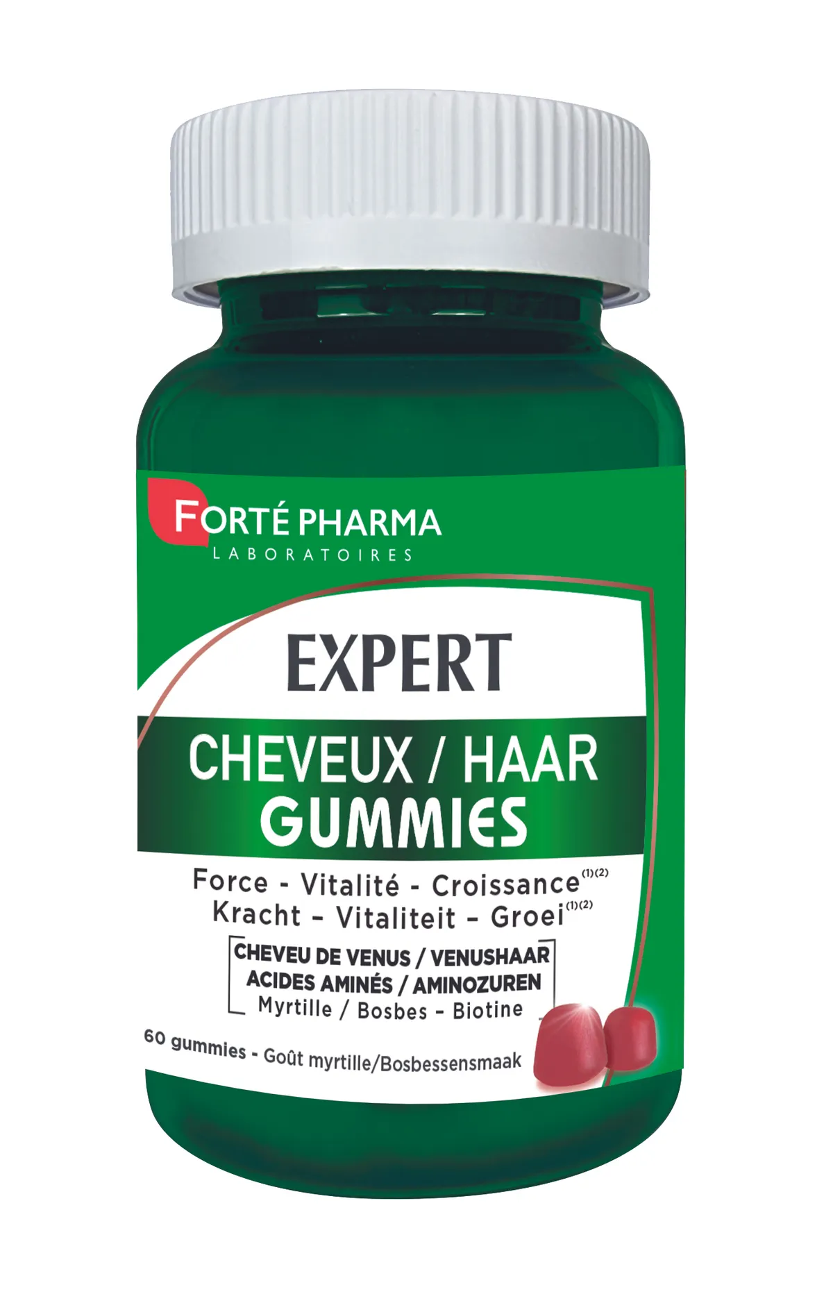 Forté Pharma Expert Cheveux Gummies 60