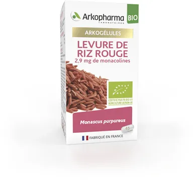 Arkogelules Rode Rijstgist Bio 45 Capsules