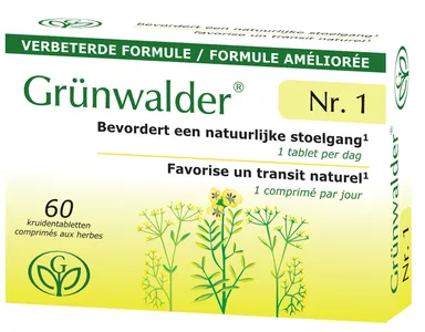 Grünwalder N1 60 Tabletten (Nieuwe Formule)