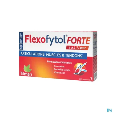 Flexofytol Forte Gewrichten Spieren Pezen Kurkuma 28 Tabletten