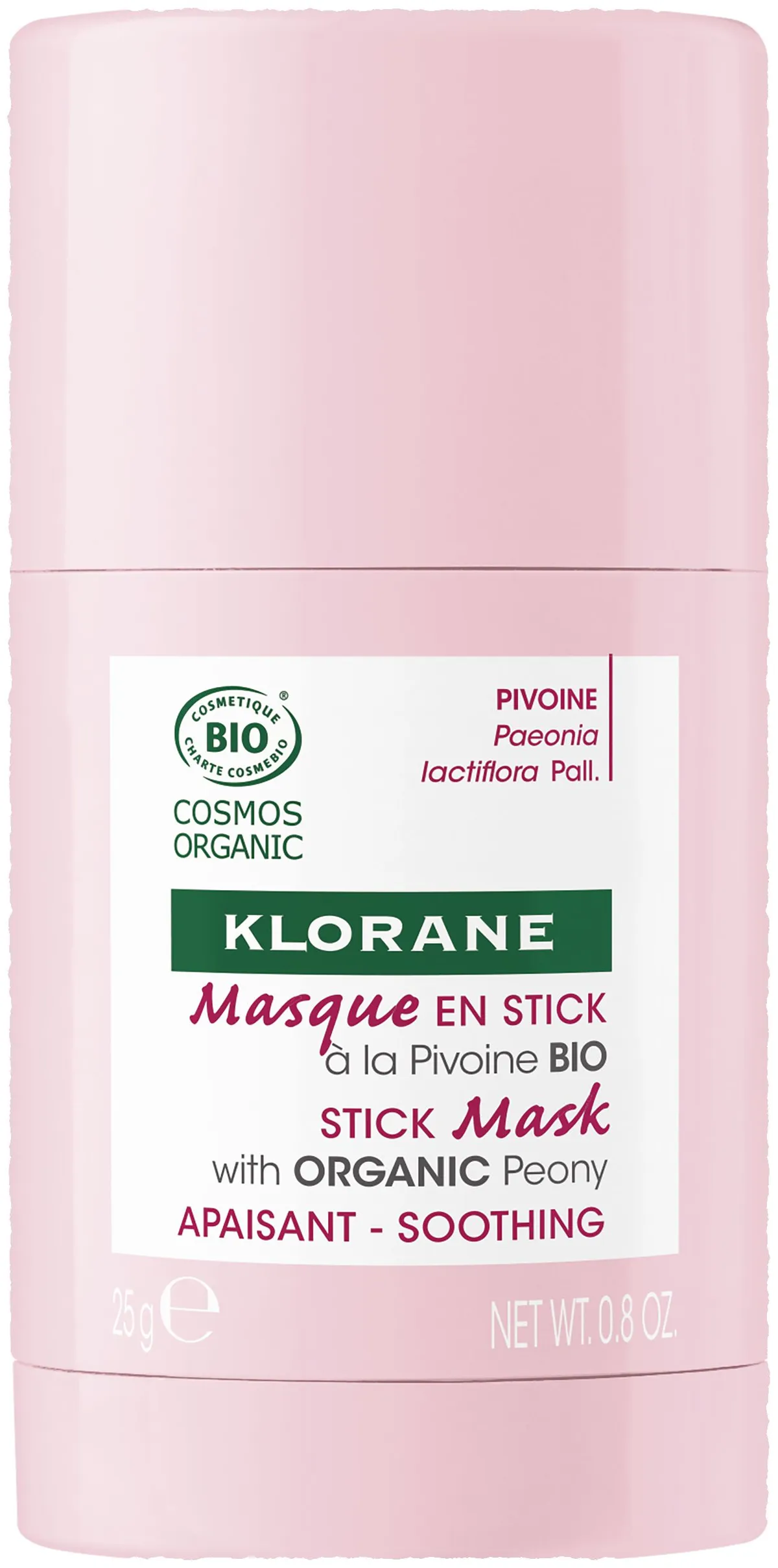 Klorane Masque Stick Pivoine Bio 25g