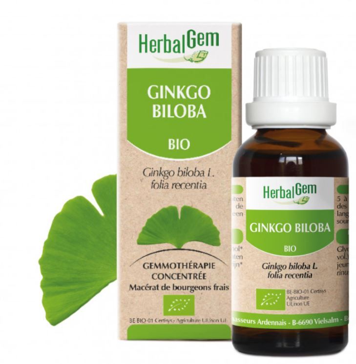 Herbalgem Ginkgo Biloba Bio 30 ml - HerbalGem