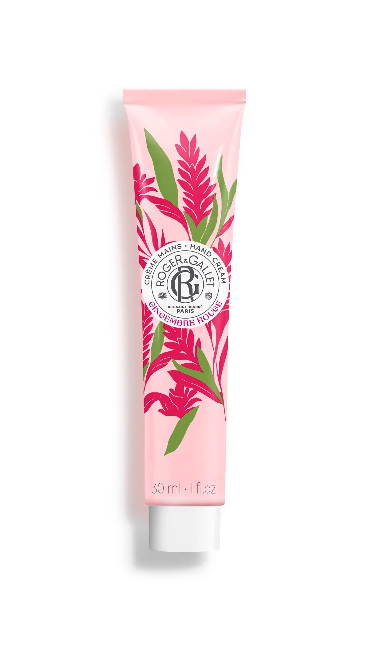 Roger & Gallet Crème Mains Bienfaisante Gingembre Rouge 30ml