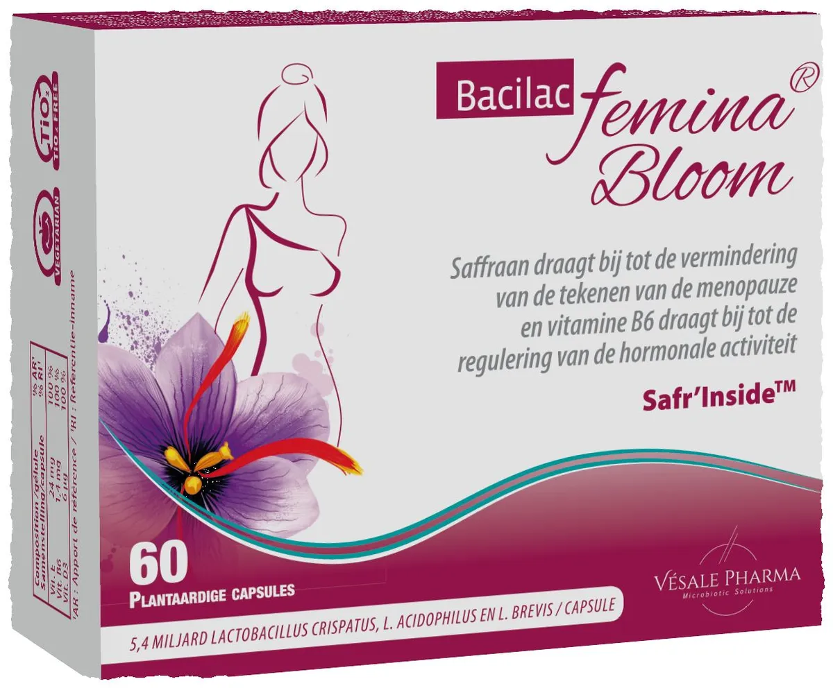 Bacilac Femina Bloom 60 Capsules