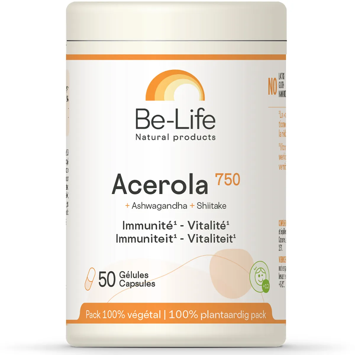 Be Life Acerola 750 50 Capsules