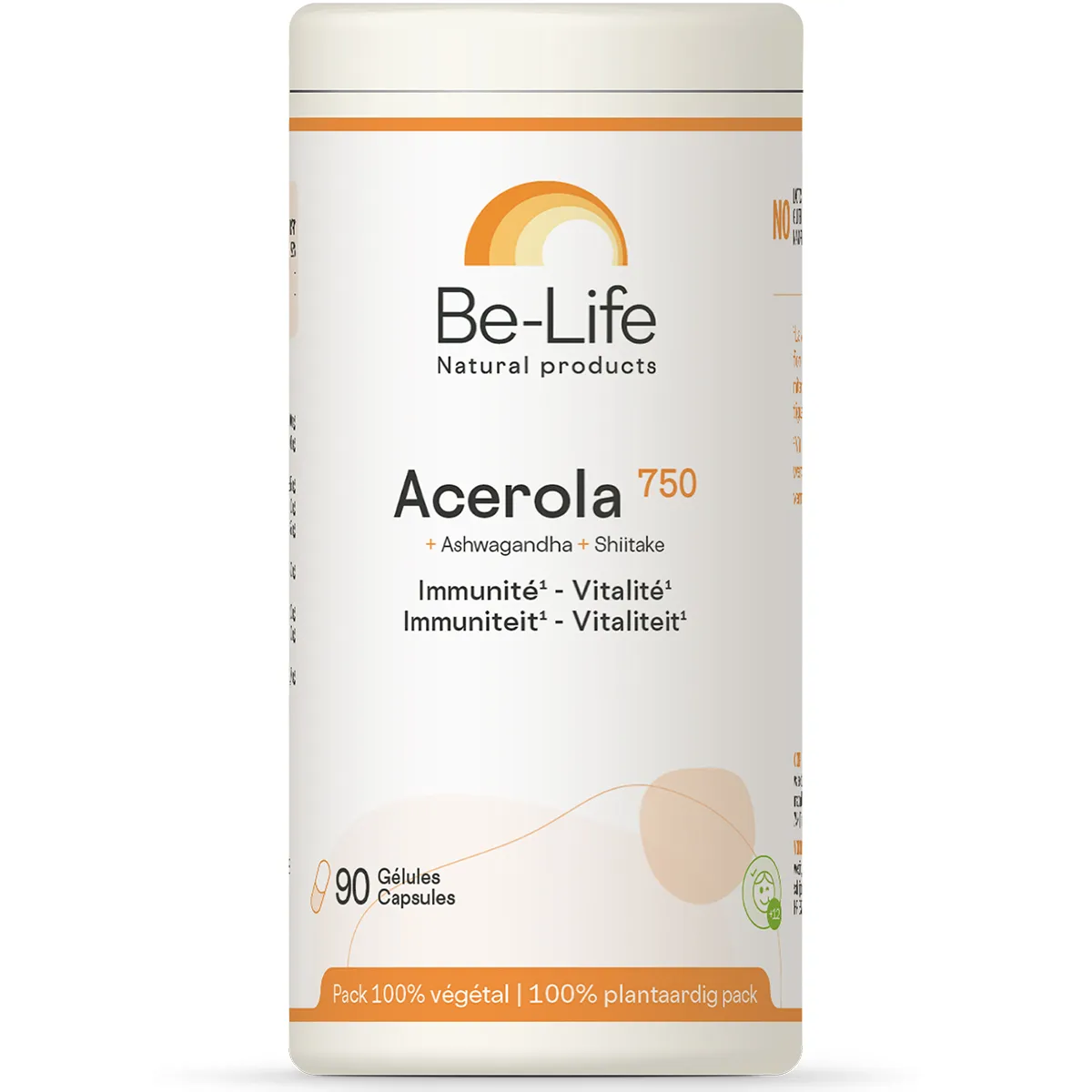 Be Life Acerola 750 90 Capsules