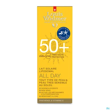 Widmer Sun All Day 50 Parf Tube 100ml