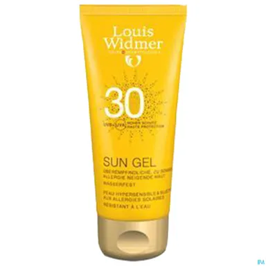 Widmer Sun Gel SPF30 Zonder Parfum 100ml