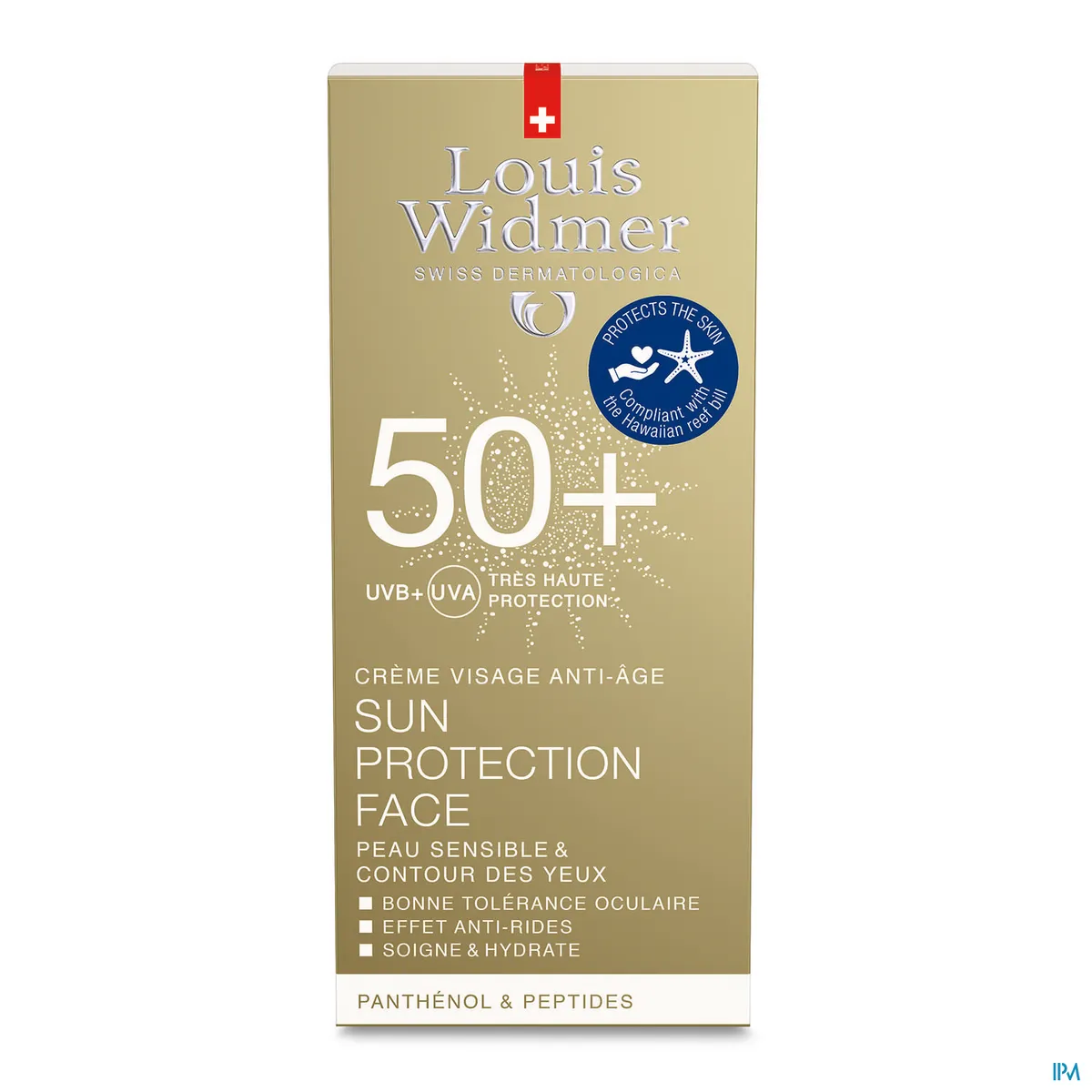 Louis Widmer Sun Protection Visage IP50+ Avec Parfum 50ml