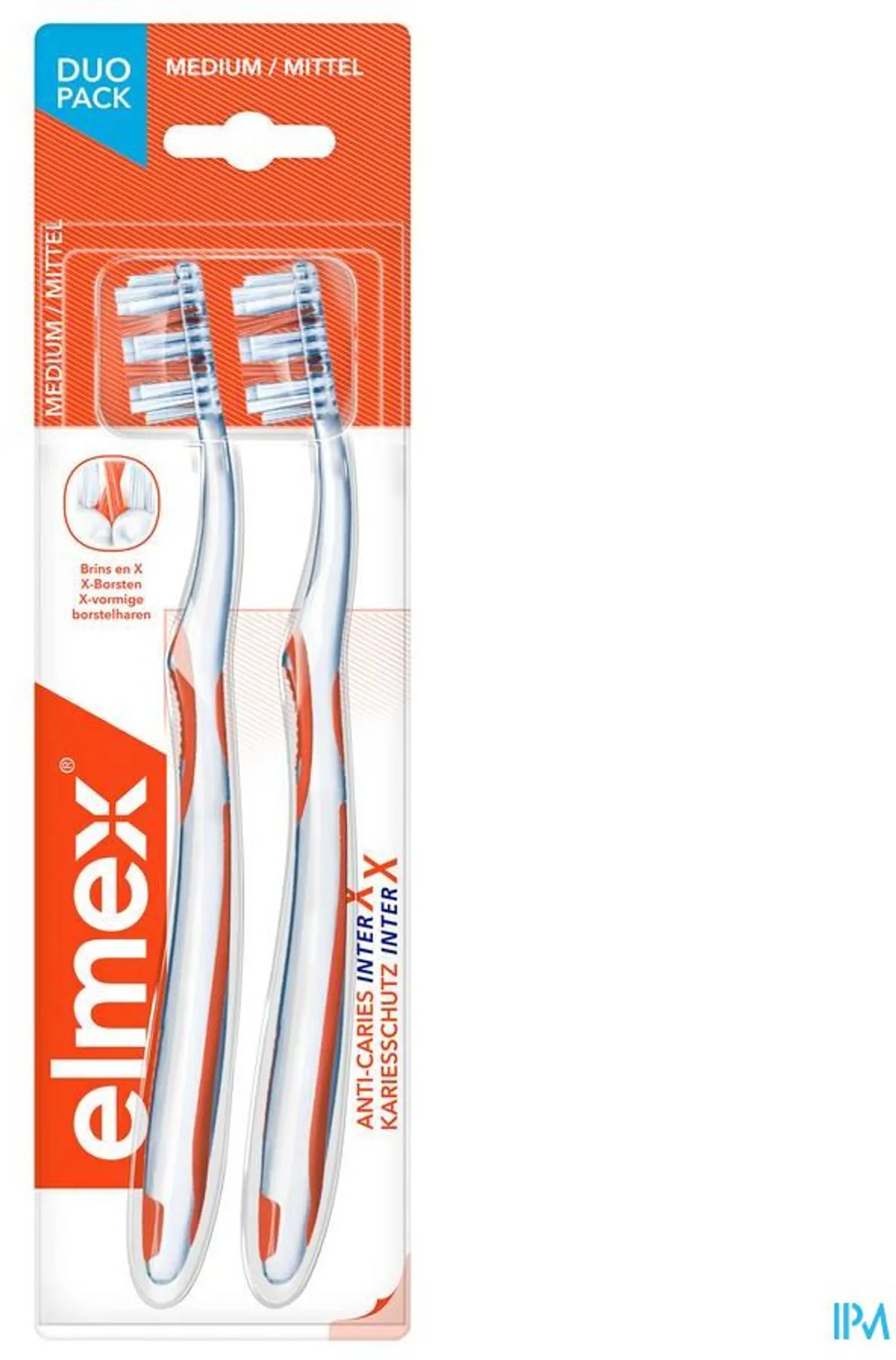 Elmex Brosse À Dents Anti-Caries Medium Duopack