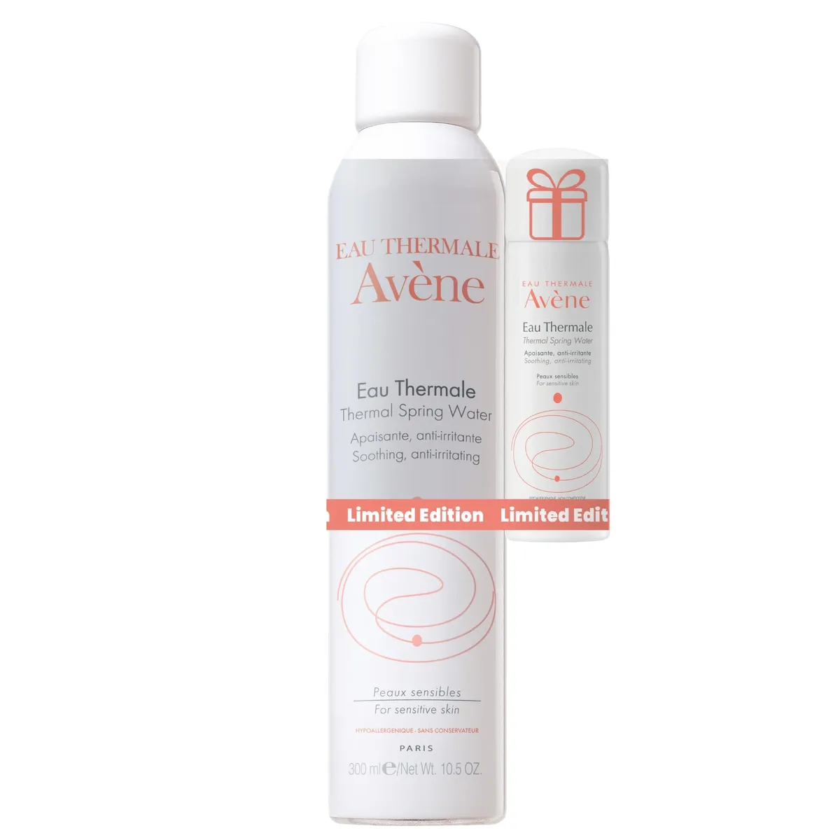 Avène Eau Thermale Brumisateur 300ml + Spray 50ml Gratuit