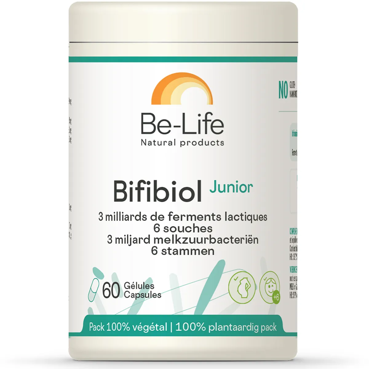 Be-Life Bifibiol Junior 60 Gélules