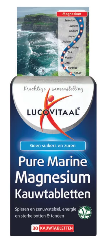 Lucovitaal Pure Marine Magnesium 30 Tabletten