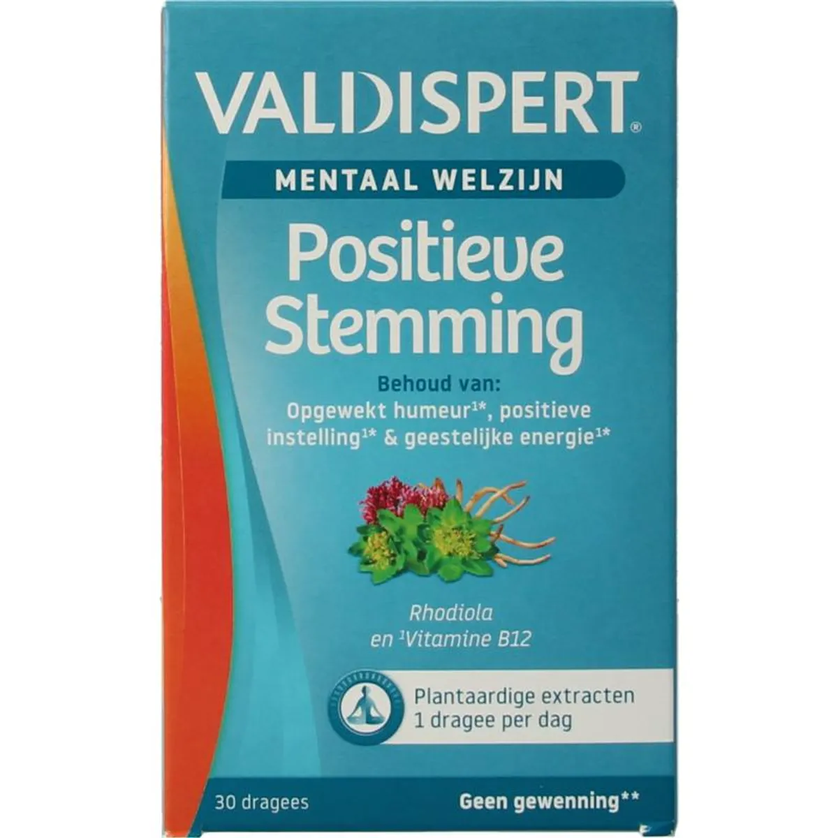 Valdispert Mentaal Welzijn Positieve Stemming 30 Dragees