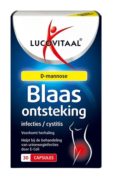 Lucovitaal D-Mannose Blaasontsteking 60 Capsules