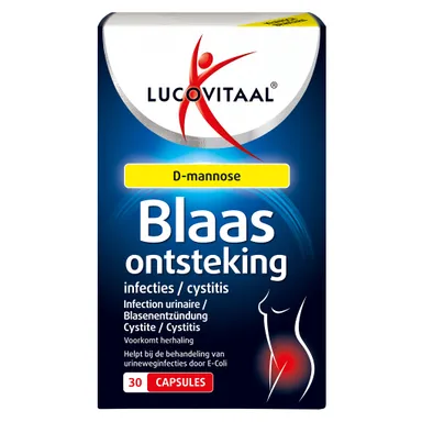 Lucovitaal D-Mannose Blaasontsteking 60 Capsules