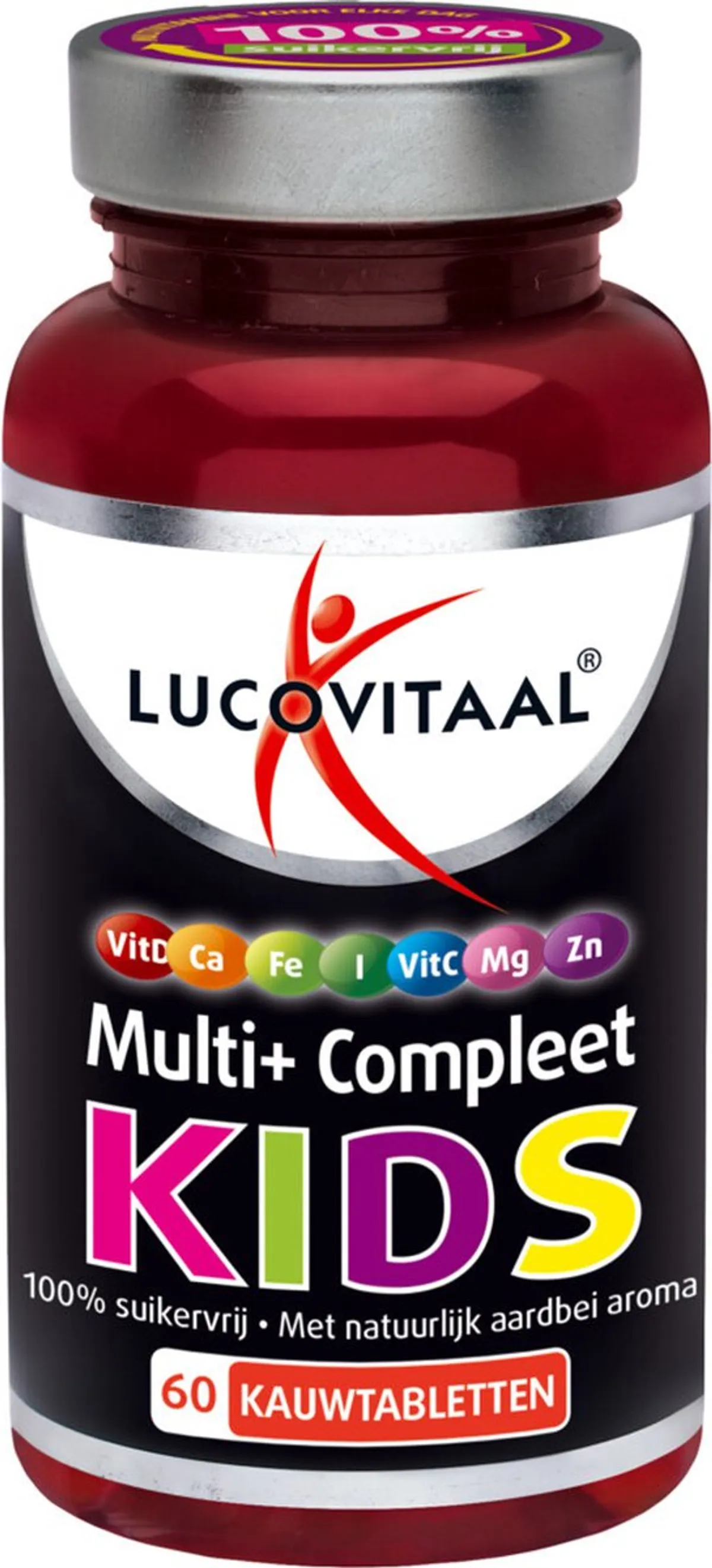 Lucovitaal Multi + Compleet Kids 60 Kauwtabletten