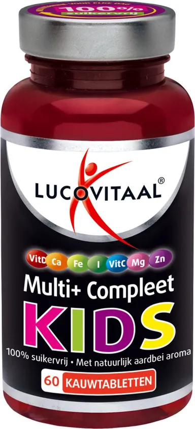 Lucovitaal Multi + Compleet Kids 60 Kauwtabletten
