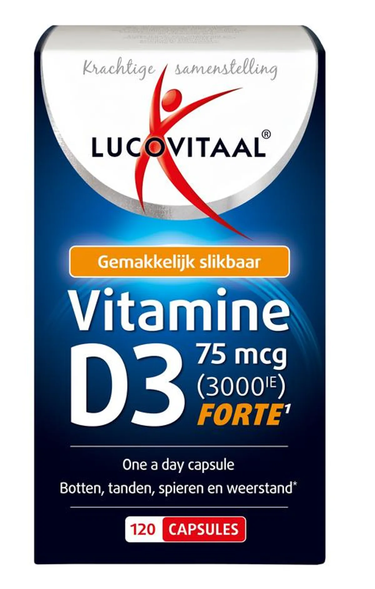 Lucovitaal Vitamine D3 120 Capsules