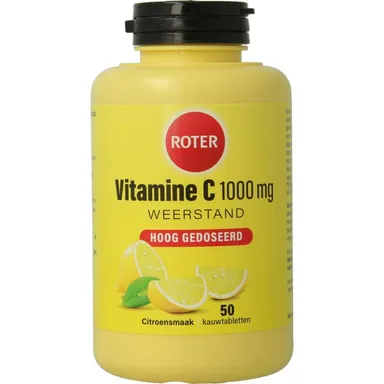 Roter Vitamine C 50 Kauwtabletten