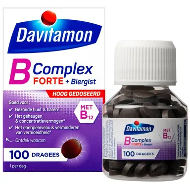 Davitamon Vitamine B Complex Forte 100 Tabletten